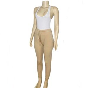 Capella joggers. Khaki. Medium. NWT
